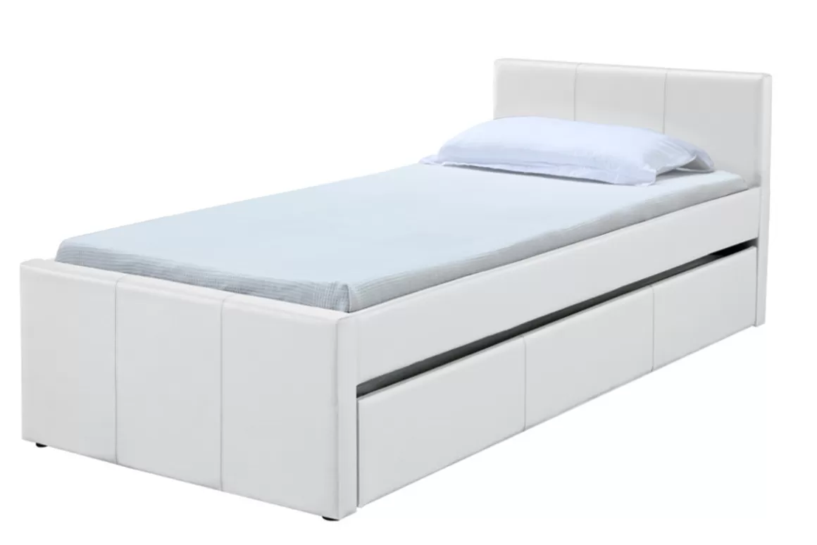 Kinder Miliboo Ausziehbett 90 x 195 cm Weiß MACCO