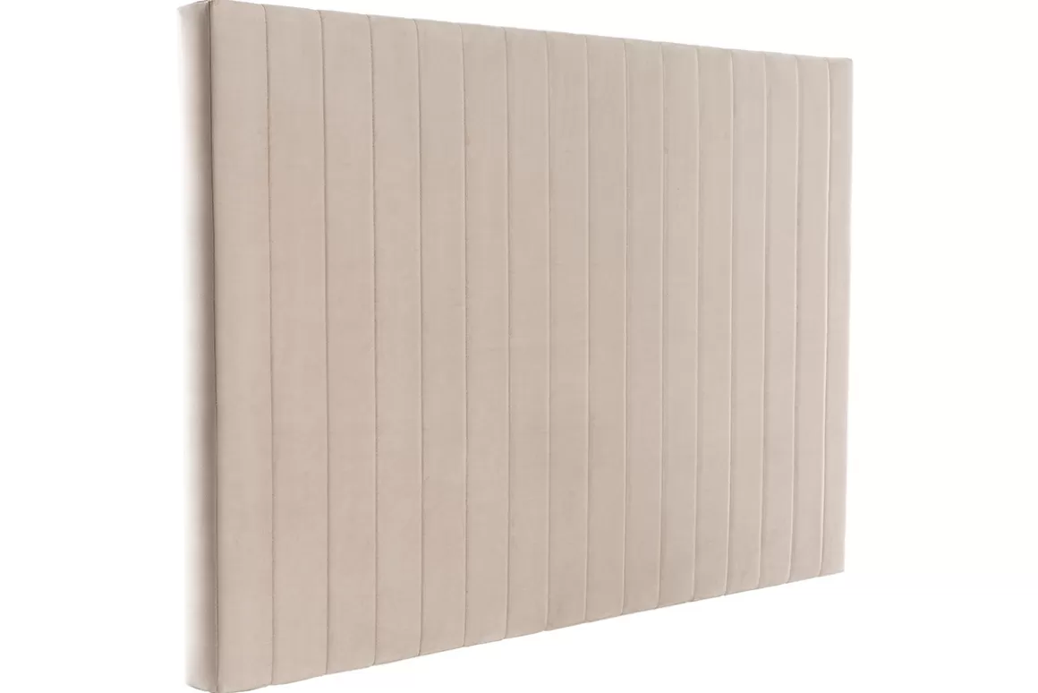 Miliboo Beige-graues Samt-Kopfteil L170 cm NEHA