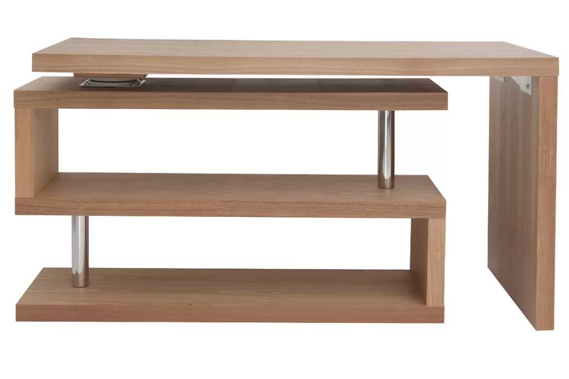 Miliboo Design-Schreibtisch Holz verstellbar MAX