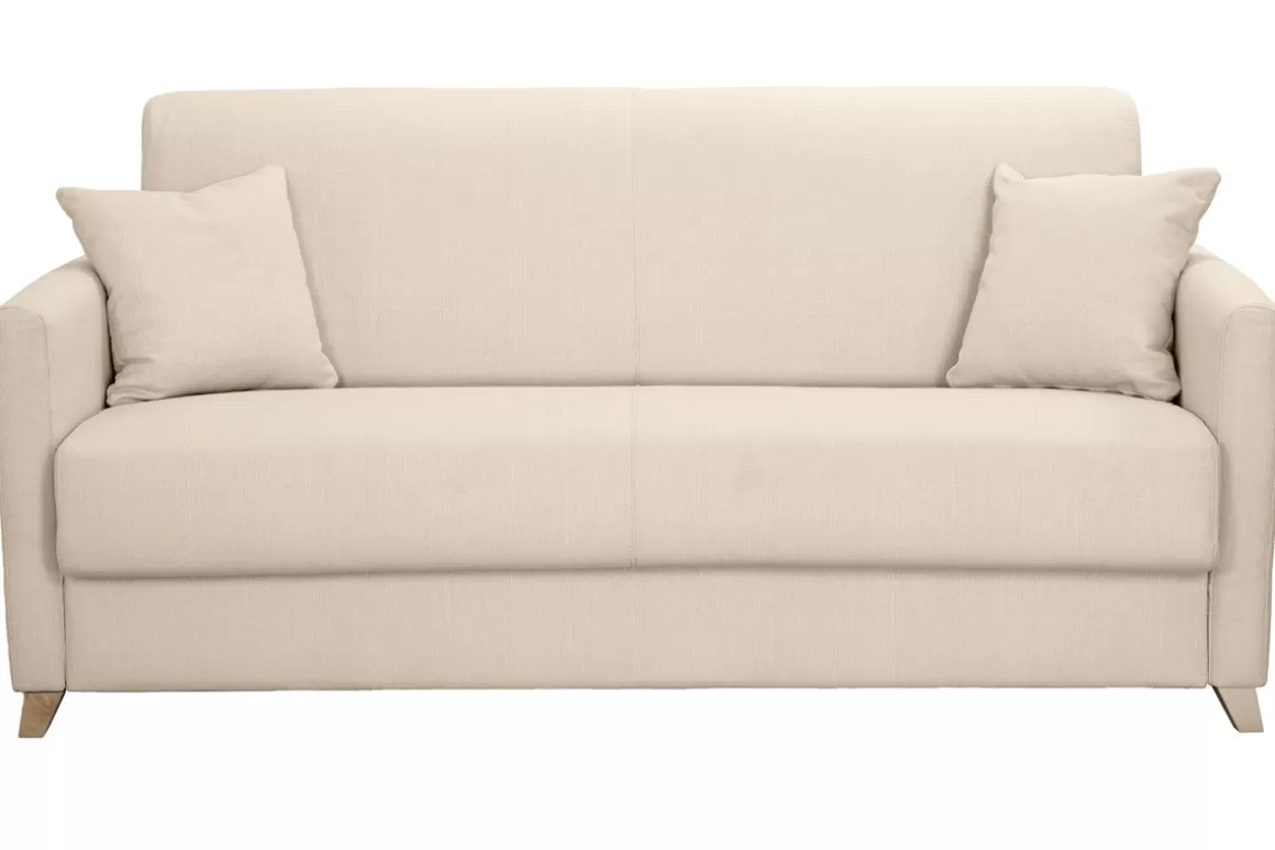 Miliboo Schlafsofa 3 Plätze skandinavisch beige SKANDY