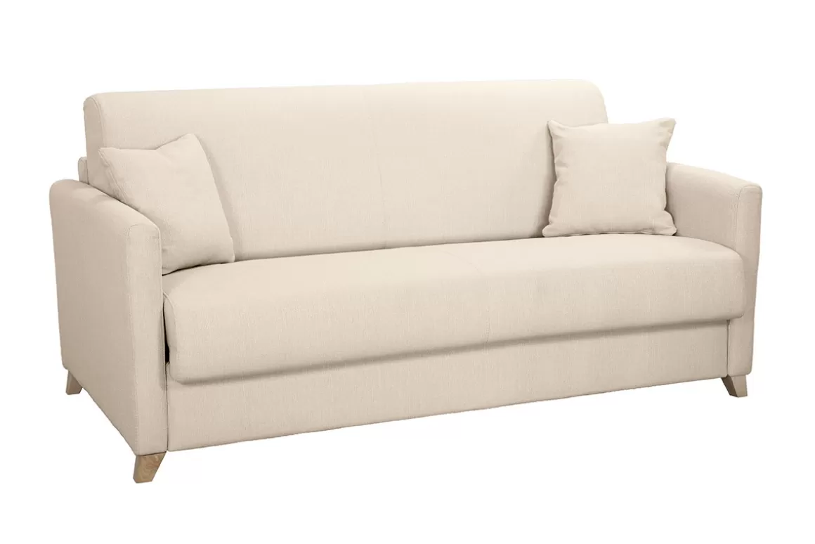 Miliboo Schlafsofa 3 Plätze skandinavisch beige SKANDY